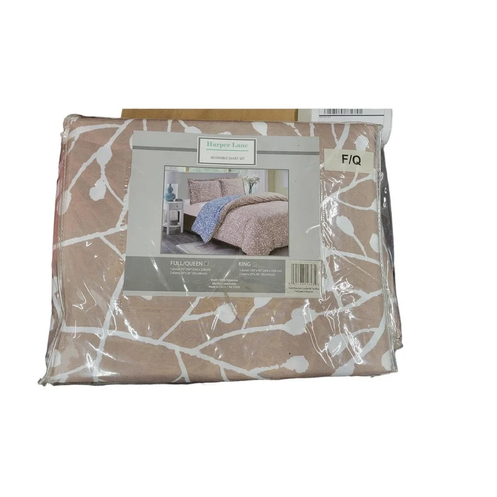 Harper Lane REVERSIBLE DUVET SET F/Q